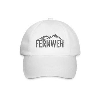 Wanderlust Shirt Vacanciers - Casquette classique - blanc/blanc - Devant