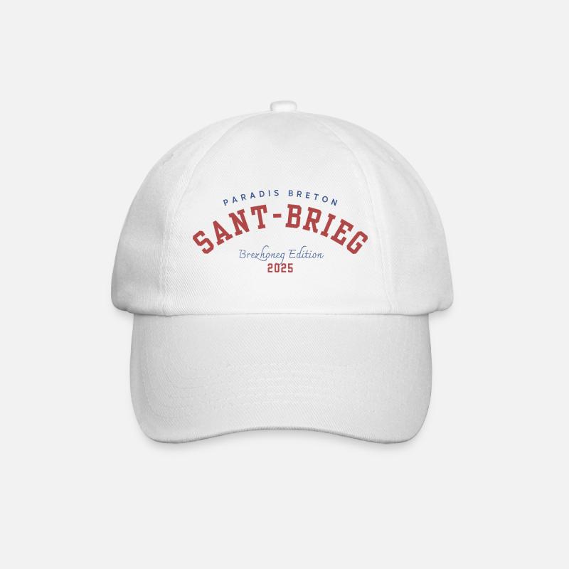 Saint-Brieuc 2025 - Baseballkappe - Weiß/Weiß
