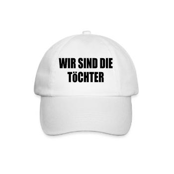Nous sommes les filles - Casquette classique - blanc/blanc - Devant