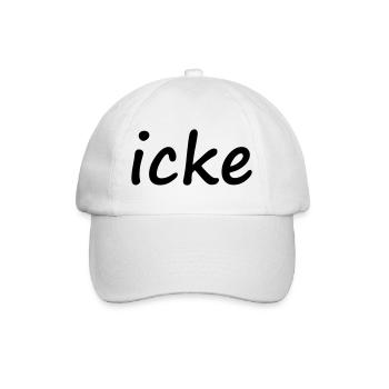 ICKE - Baseballkappe - Weiß/Weiß - Vorne