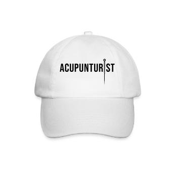 Acupuncteur professionnel agréé Pratique de la MTC - Casquette classique - blanc/blanc - Devant