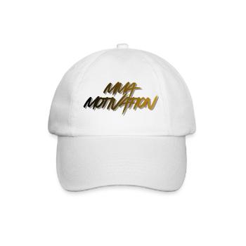 MMA Gold Graffiti - Baseballkappe - Weiß/Weiß - Vorne