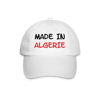 Made in Algérie - Casquette classique - blanc/blanc - Devant