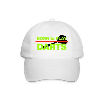 Made for Darts , Neon Edition, Onehundreteighty - Baseball Cap - white/white - Front
