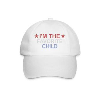 Favorite Kid Funny I'm the Favorite Kid - Baseball Cap - white/white - Front
