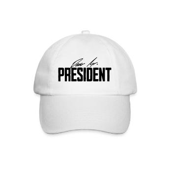 Cher Monsieur le Président, Homme, Mari, Petit Ami, Cadeaux - Casquette classique - blanc/blanc - Devant