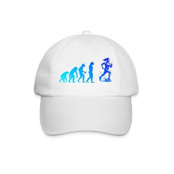 Direkte Running Aussage - Baseballkappe - Weiß/Weiß - Vorne