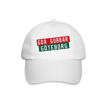 Göteborg Goa Gubbar - Baseballkappe - Weiß/Weiß - Vorne