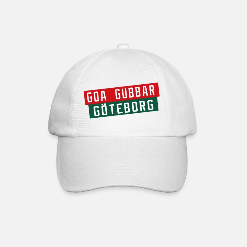 Göteborg Goa Gubbar - Baseballkappe - Weiß/Weiß
