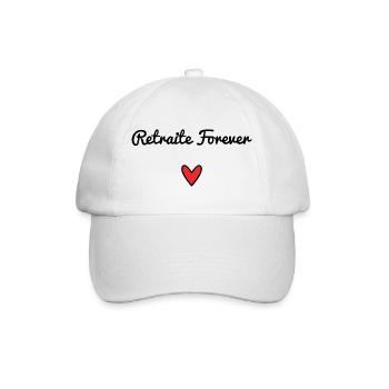 RETRAITE. RETRAITE. RETRAITEE. RETRAITE - Casquette classique - blanc/blanc - Devant