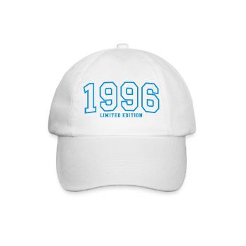 30th Birthday 1996 Limited Edition - Baseball Cap - white/white - Front