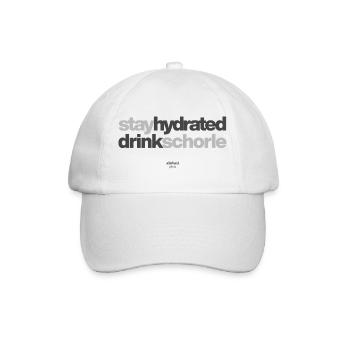 Stay Hydrated Drink Spritzer - Baseball Cap - white/white - Front