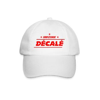 COMPLETELY OFFBEAT! - Baseball Cap - white/white - Front