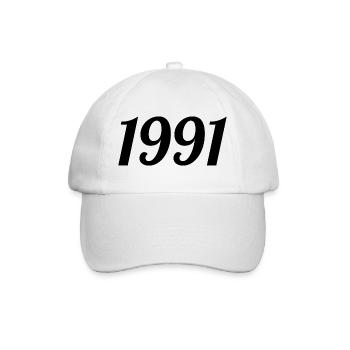 1991 - Casquette classique - blanc/blanc - Devant