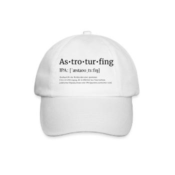 Astroturfing - Baseballkappe - Weiß/Weiß - Vorne