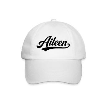 Aileen prénom de famille - Casquette classique - blanc/blanc - Devant