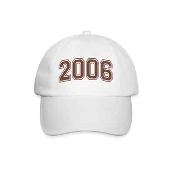 Aventure Rétro 20 Ans Vingtaine Cadeau 2006 - Casquette classique - blanc/blanc - Devant