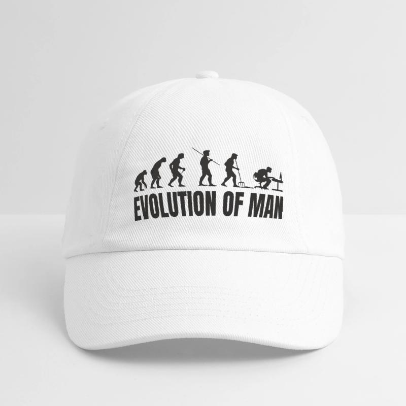 Programmierer Computerfreak Evolution Baseballkappe