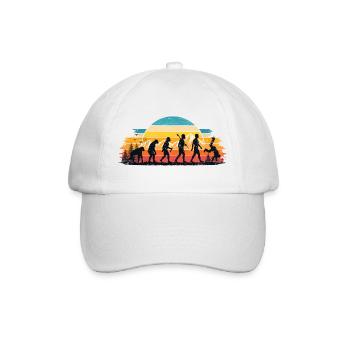 Handstand Breakdance Gift for Gymnast - Baseball Cap - white/white - Front