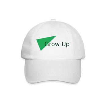 Grandis un peu - Casquette classique - blanc/blanc - Devant