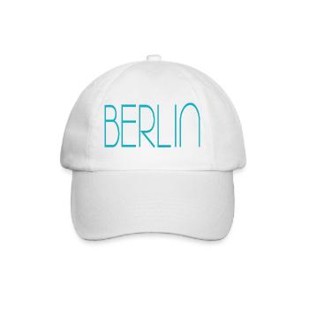 Berlin - Baseballkappe - Weiß/Weiß - Vorne