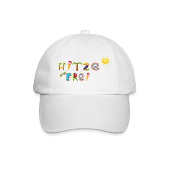 heat-free - Baseball Cap - white/white - Front