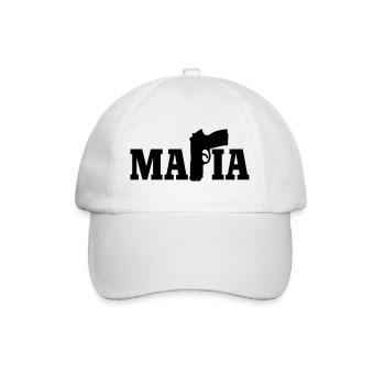 Mafia - Baseballkappe - Weiß/Weiß - Vorne