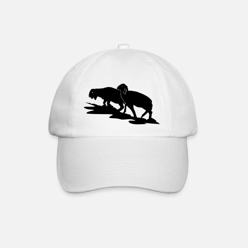 Lämmer - Baseballkappe - Weiß/Weiß
