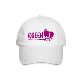 Reine J - Casquette classique - blanc/blanc - Devant