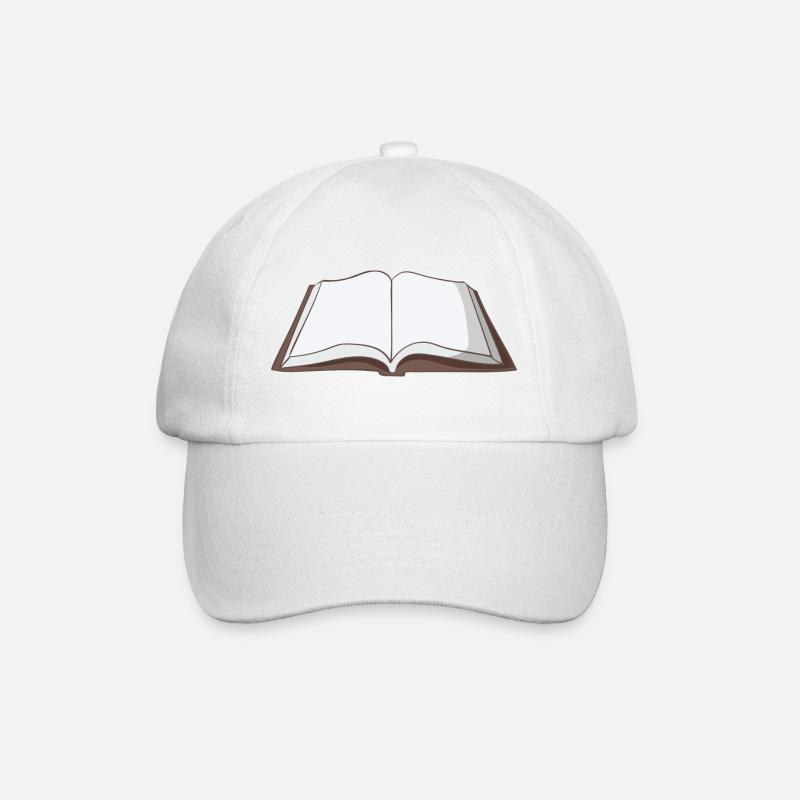Livre - Casquette classique - blanc/blanc