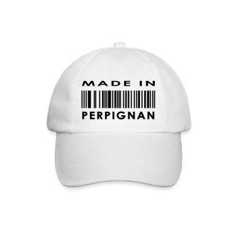 Perpignan - Baseball Cap - white/white - Front
