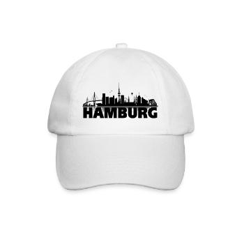 Hamburg 04 - Baseball Cap - white/white - Front