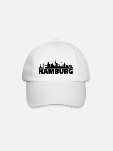 Hamburg 04 - Baseballkappe - Weiß/Weiß