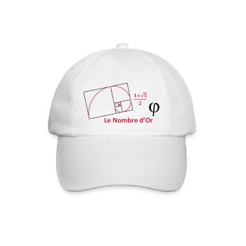 nombre_dor - Casquette classique - blanc/blanc - Devant