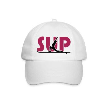 SUP YOGA - Casquette classique - blanc/blanc - Devant