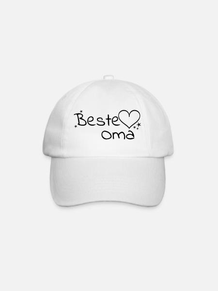 Best Grandma - Baseball Cap - white/white