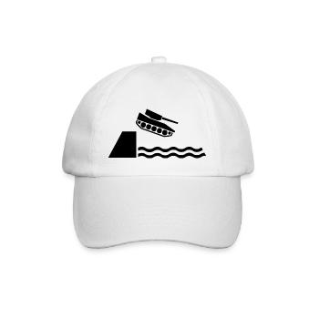 paix - Casquette classique - blanc/blanc - Devant