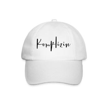 Komplizin Partnerin Freundin Ehefrau - Baseballkappe - Weiß/Weiß - Vorne