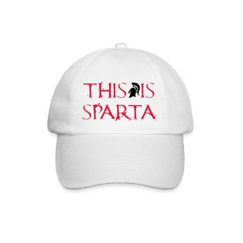 This is Sparta - Casquette classique - blanc/blanc - Devant