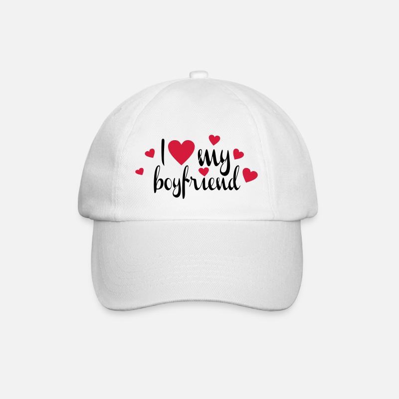 Freund - Baseballkappe - Weiß/Weiß