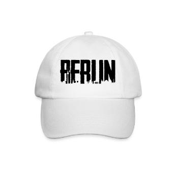 Berlin T-shirt - Casquette classique - blanc/blanc - Devant