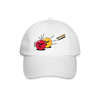 billard - Baseballkappe - Weiß/Weiß - Vorne