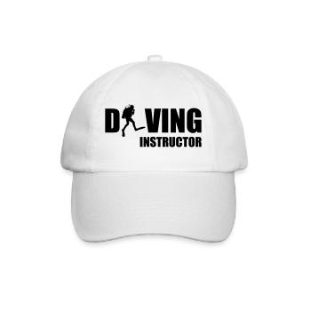 Diving Instructor - Casquette classique - blanc/blanc - Devant