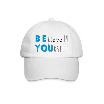 Be you - Baseballkappe - Weiß/Weiß - Vorne