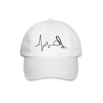 Aspirateur Heartbeat - Casquette classique - blanc/blanc - Devant