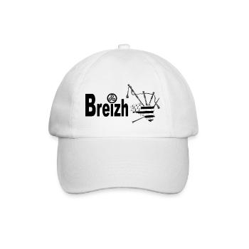 Cornemuse bretonne - Casquette classique - blanc/blanc - Devant