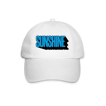 Sunshine - Baseballkappe - Weiß/Weiß - Vorne