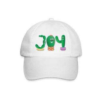 Joy cactus - Baseball Cap - white/white - Front