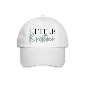 little brother - Baseball Cap - white/white - Front