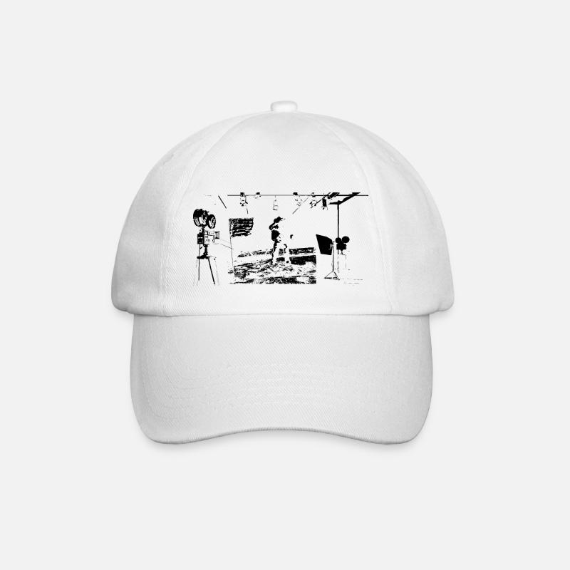 Fake Space - Baseballkappe - Weiß/Weiß
